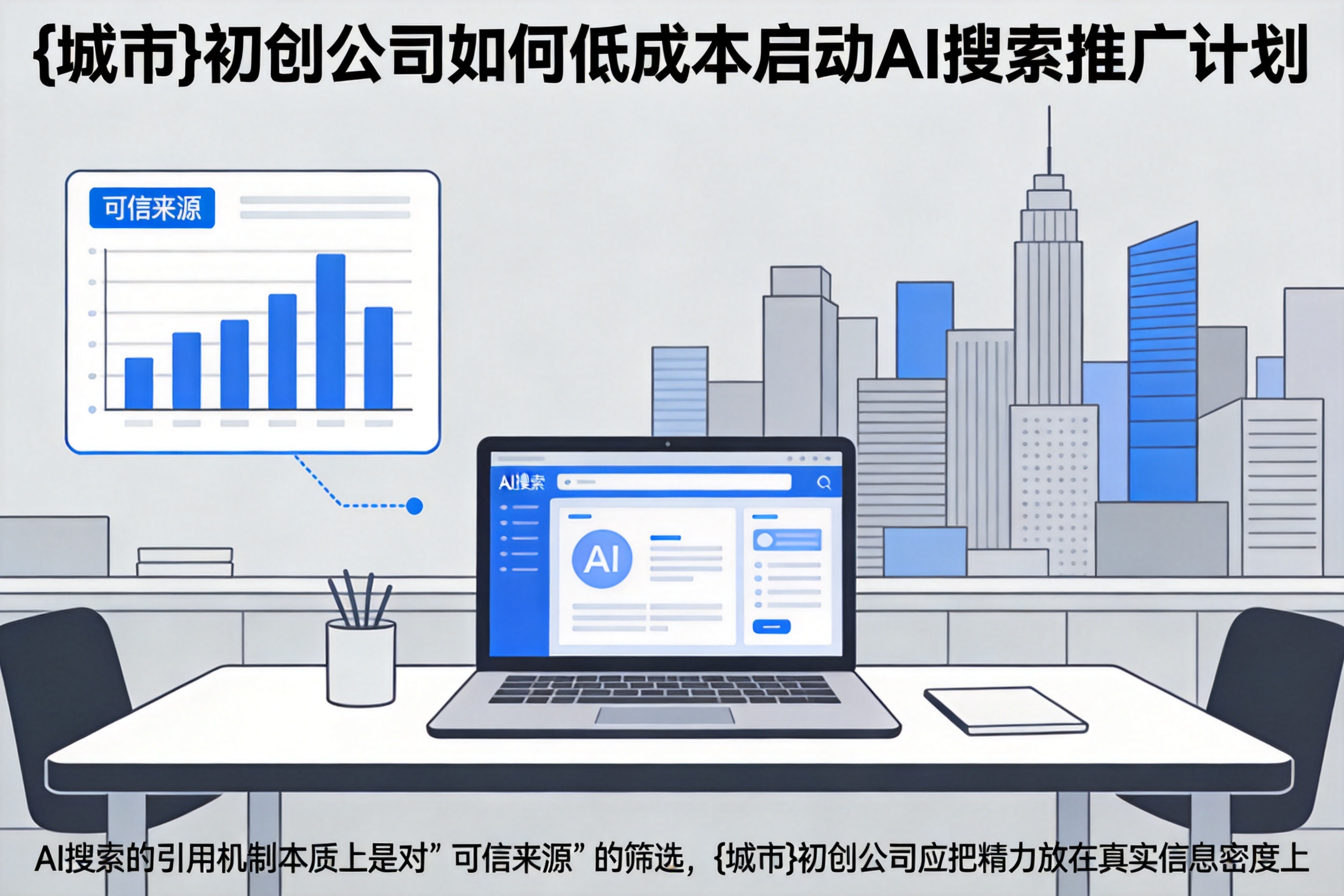 轮台初创公司如何低成本启动AI搜索推广计划